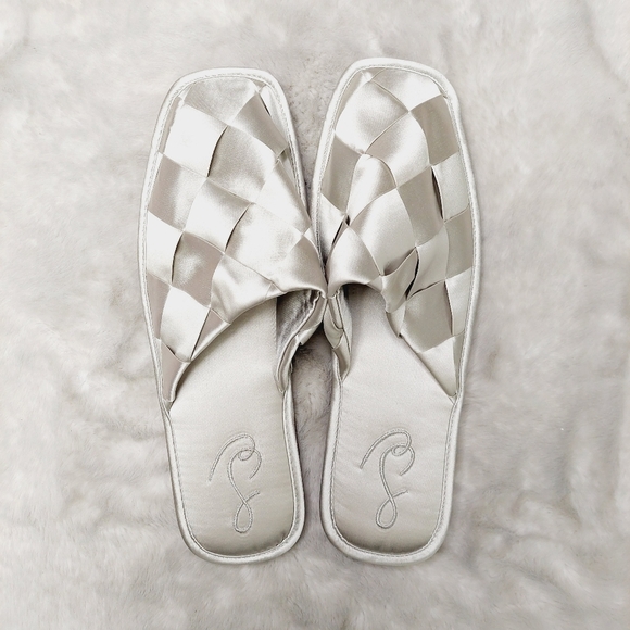 NEW Bundle Of Three Sam Edelman Rhys Pink Silver Slip On Round Toe Mules S139 - Picture 3 of 7